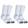 Men's/Women's Mid Basketball Socks SO500 Twin-Pack - White