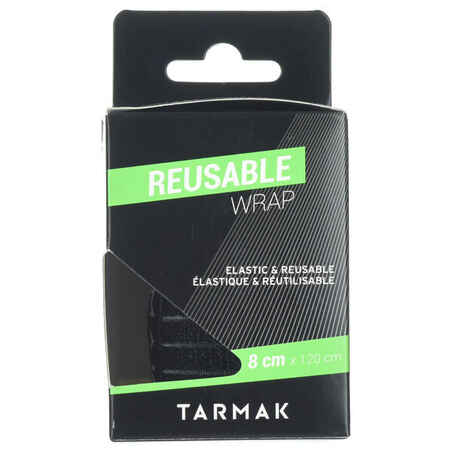 8 cm x 1.2 m Reusable Support Strap - Black