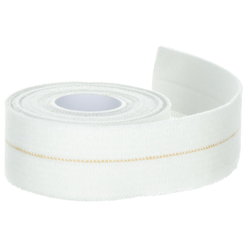 Bande de strap élastique 3 cm x 2,5 m blanche pour vos strapping de maintien.