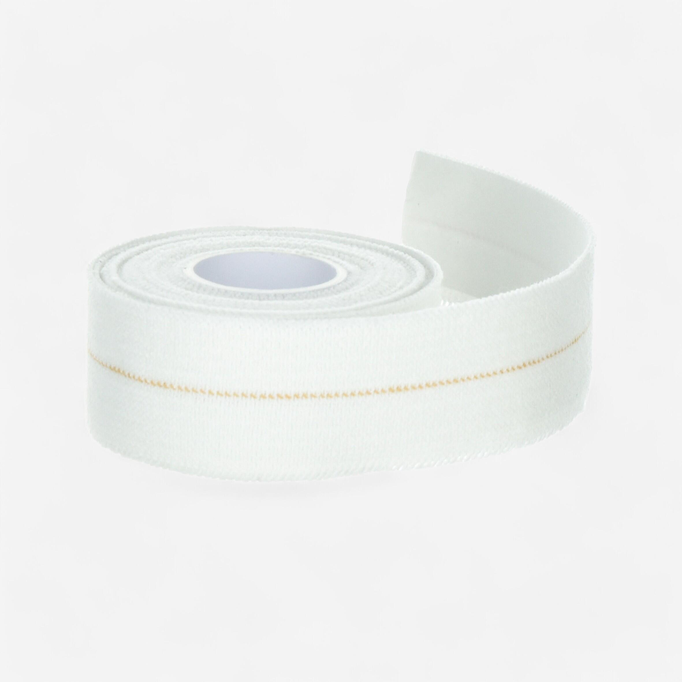 Bande de strap élastique 3 cm x 2,5 m blanche pour vos strapping de