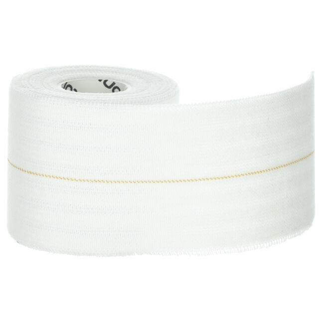 TARMAK Elastische tape 6 cm x 2,5 m wit voor ondersteuning. Decathlon