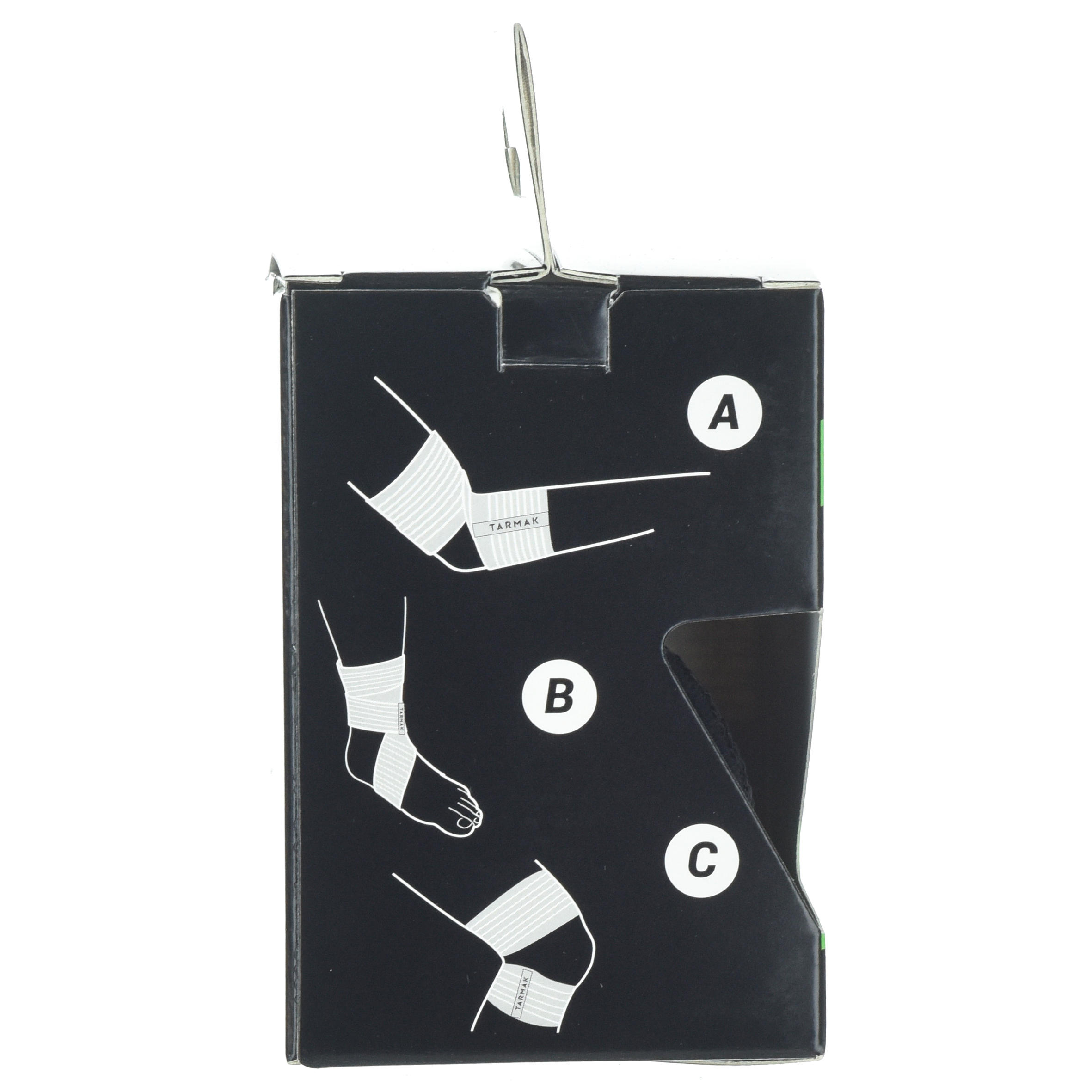 Fascia riutilizzabile 6 cm x 0,9 m nera 5/6