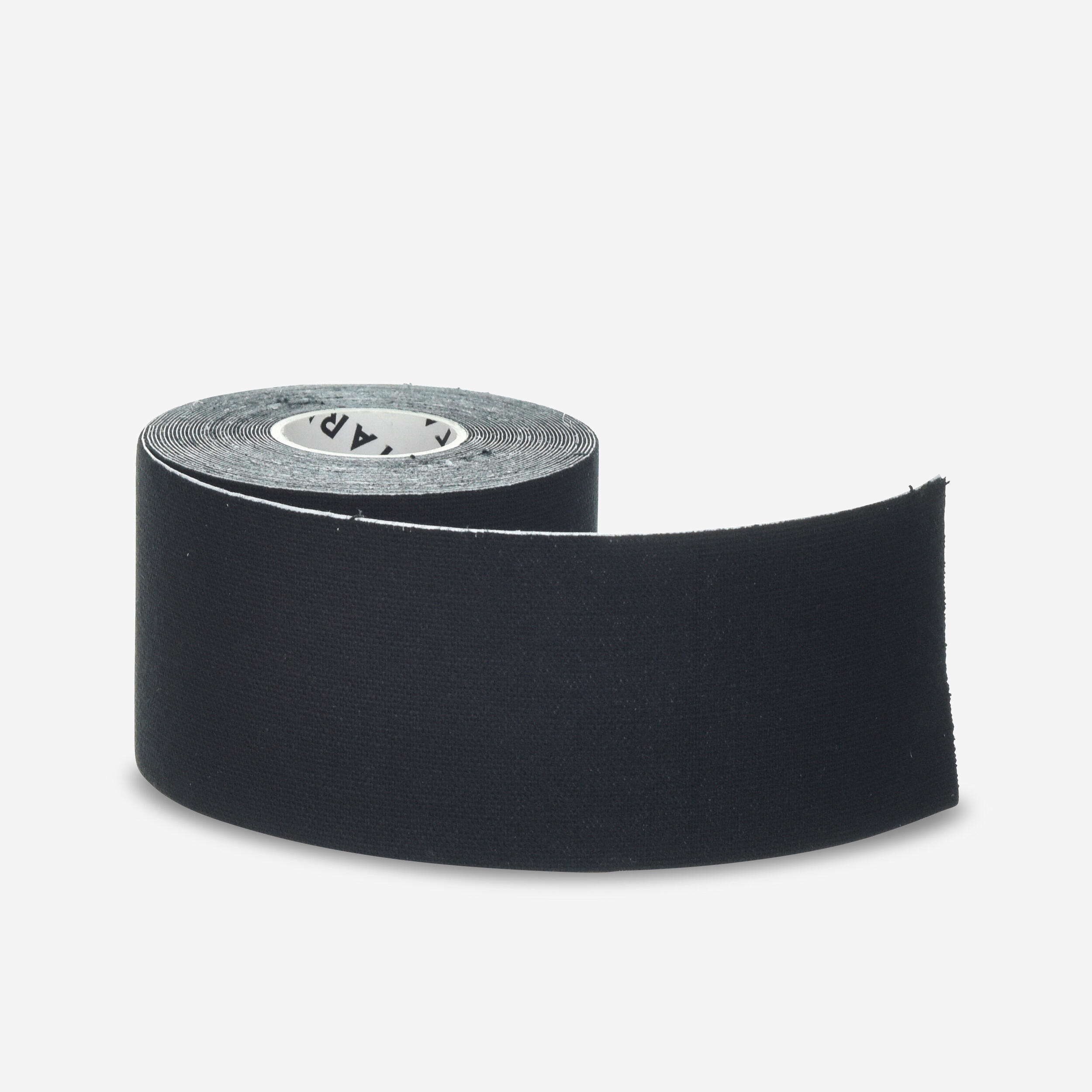 5 cm x 5 m Kinesiology Support Strap - Black - TARMAK