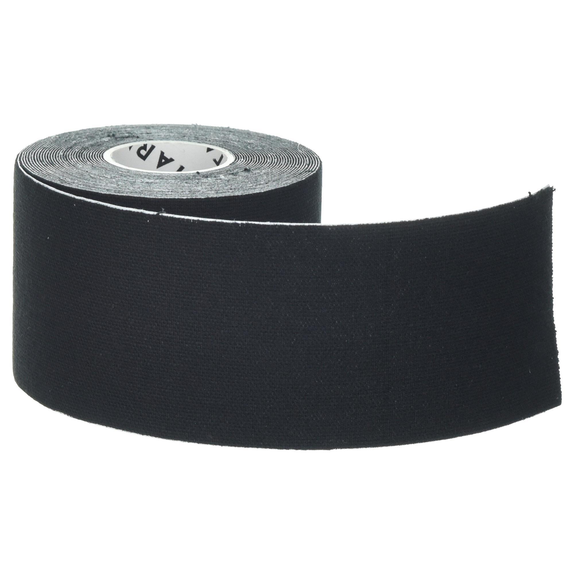 KINESIOLOGY SUPPORT BAND 5 CM X 5 M BLACK