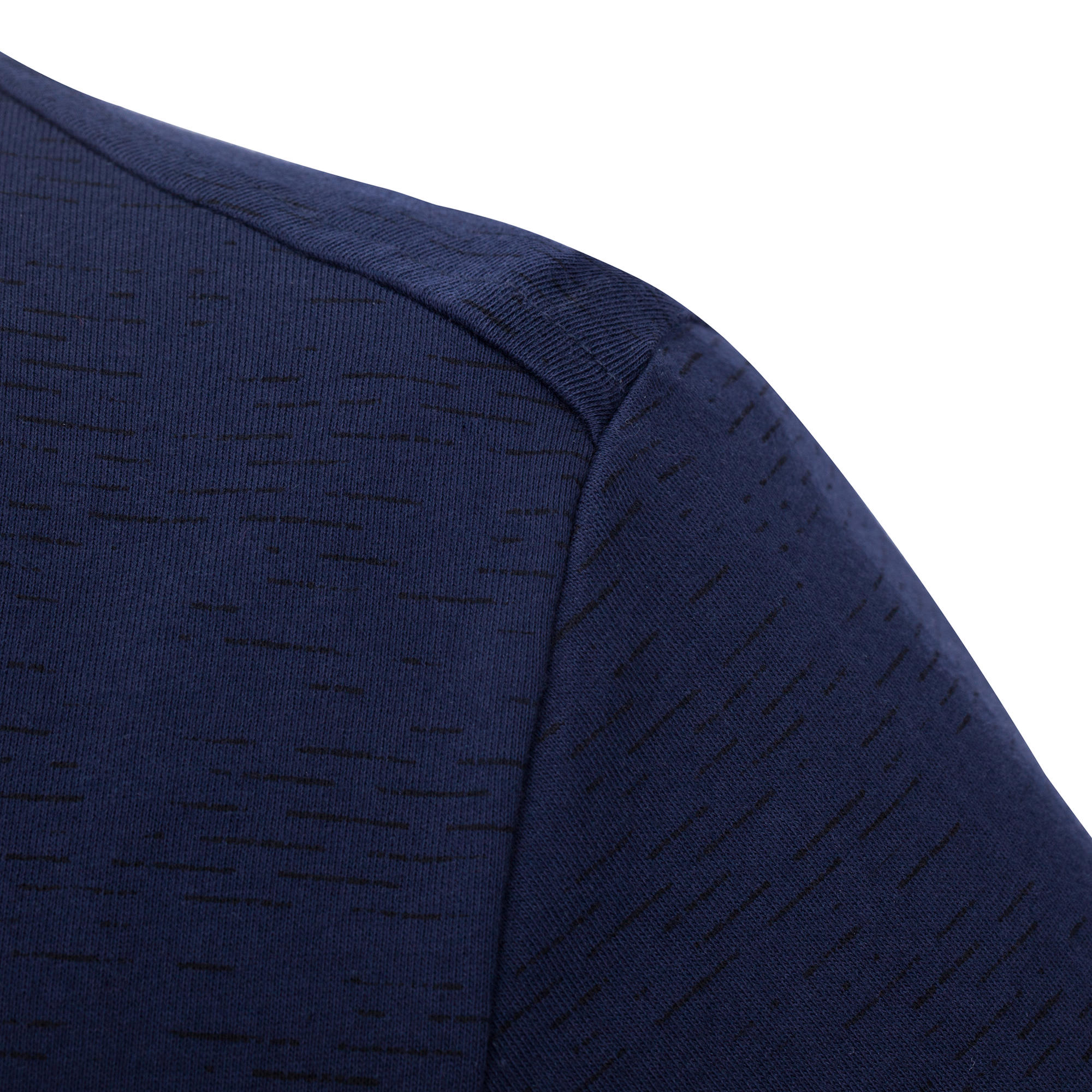 

520 Slim-Fit Crew Neck Gym & Pilates T-Shirt - Dark Blue