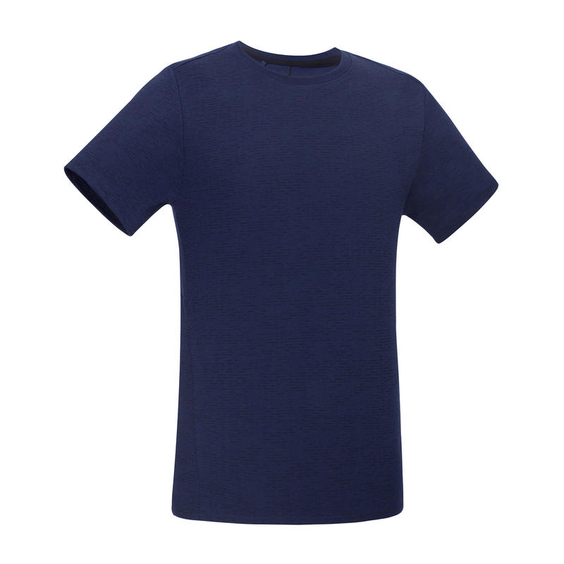 520 Slim-Fit Crew Neck Gym & Pilates T-Shirt - Dark Blue