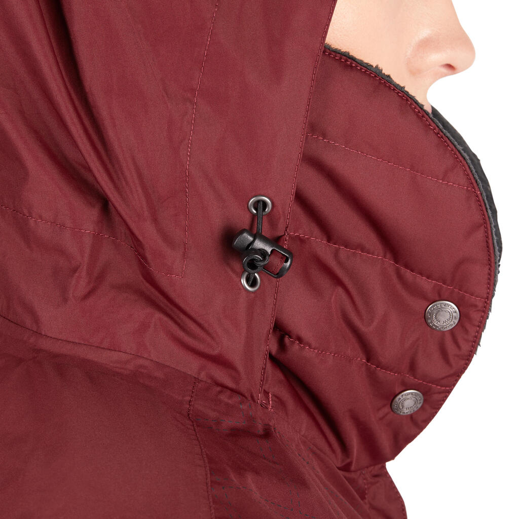 Winter-Reitjacke Tosca wasserdicht Damen bordeaux