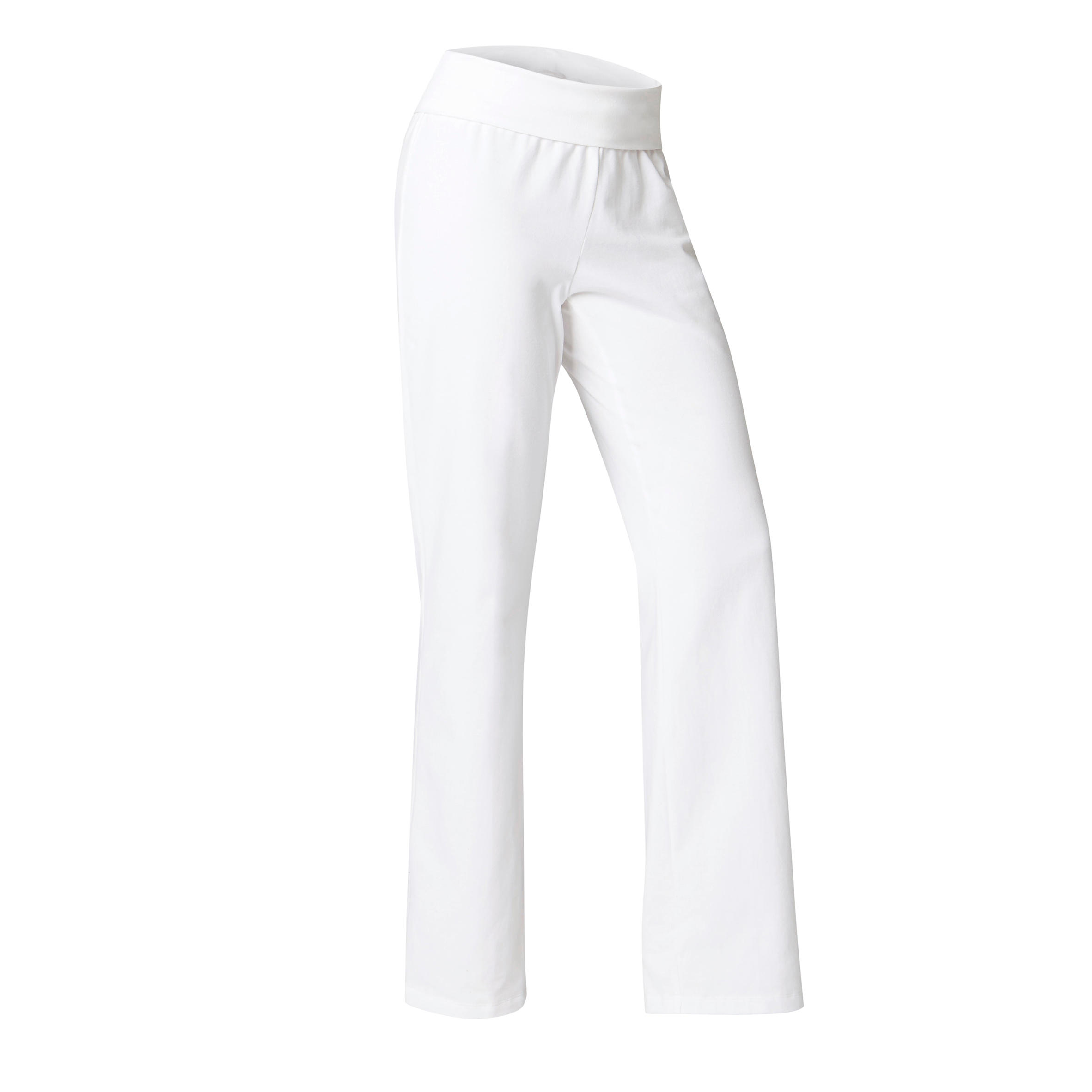 Women's Yoga Cotton Bottoms - White 2/12