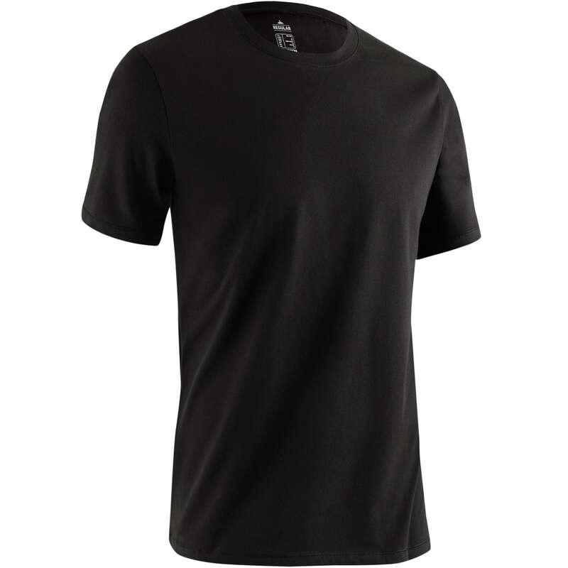 MAN GYM, PILATES APPAREL Clothing - 500 Regular-Fit Gym T-Shirt NYAMBA - Tops