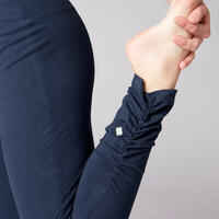 Women's Organic Cotton Gentle Yoga Leggings - Navy Blue