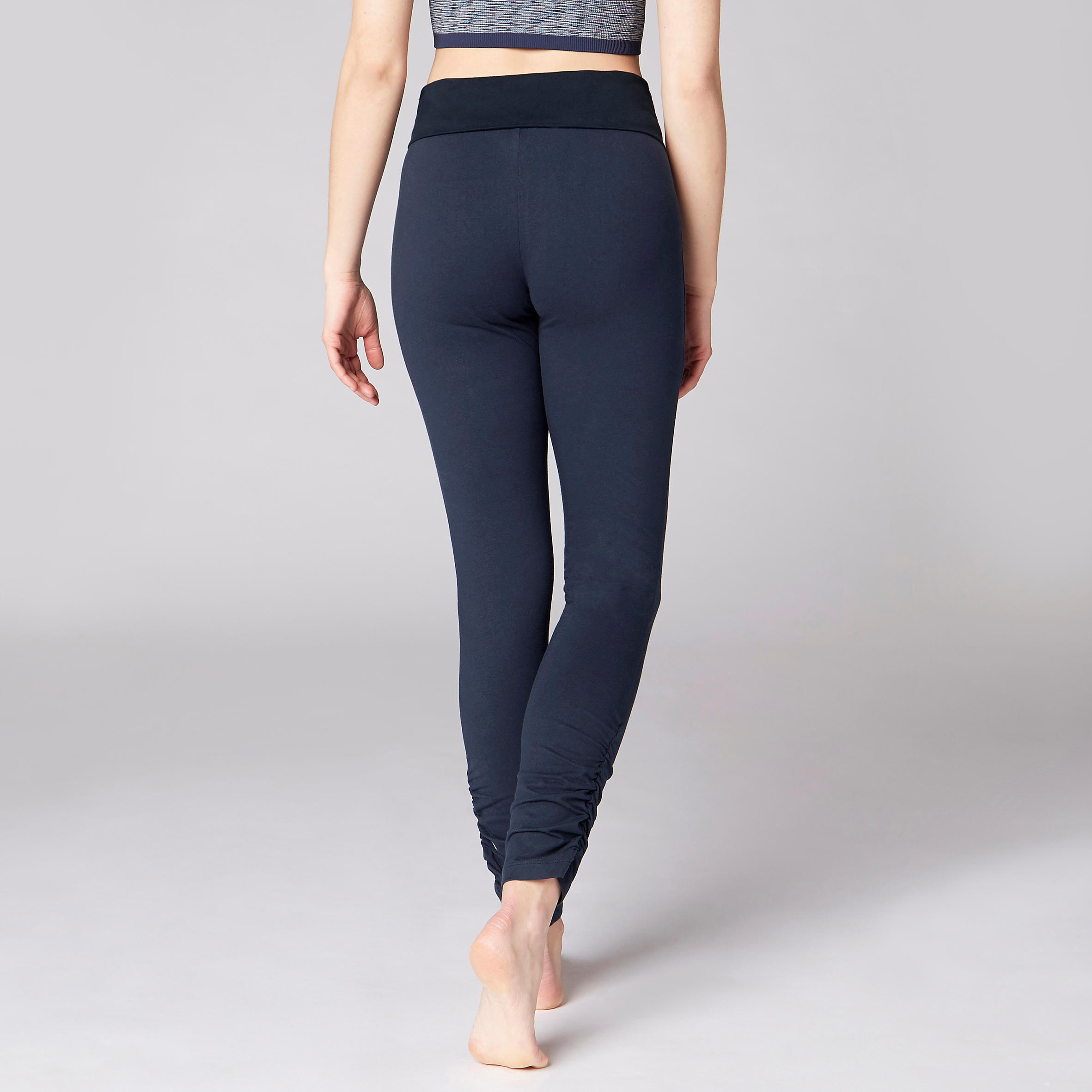 navy blue yoga leggings