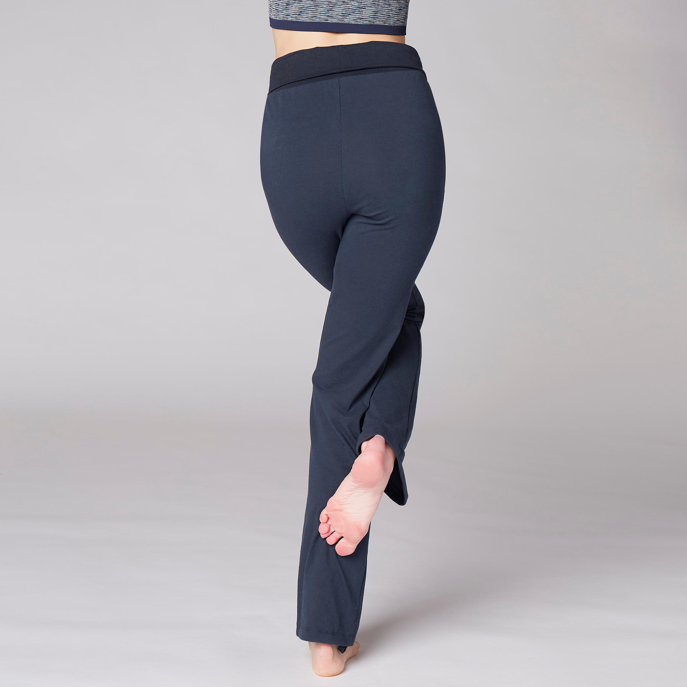 Navy Blue Womens High Waist Yoga Pants at Rs 530 in Kovilpatti