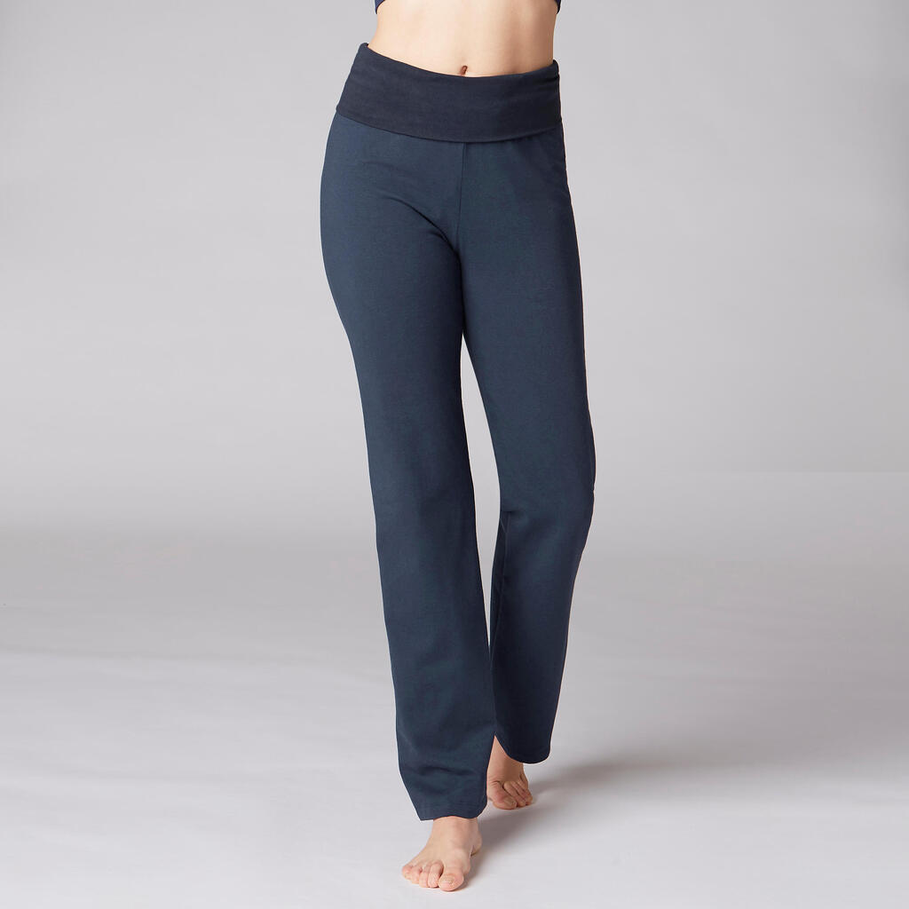 Women's Yoga Cotton Bottoms - White