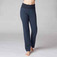 Women's Yoga Cotton Bottoms - Navy