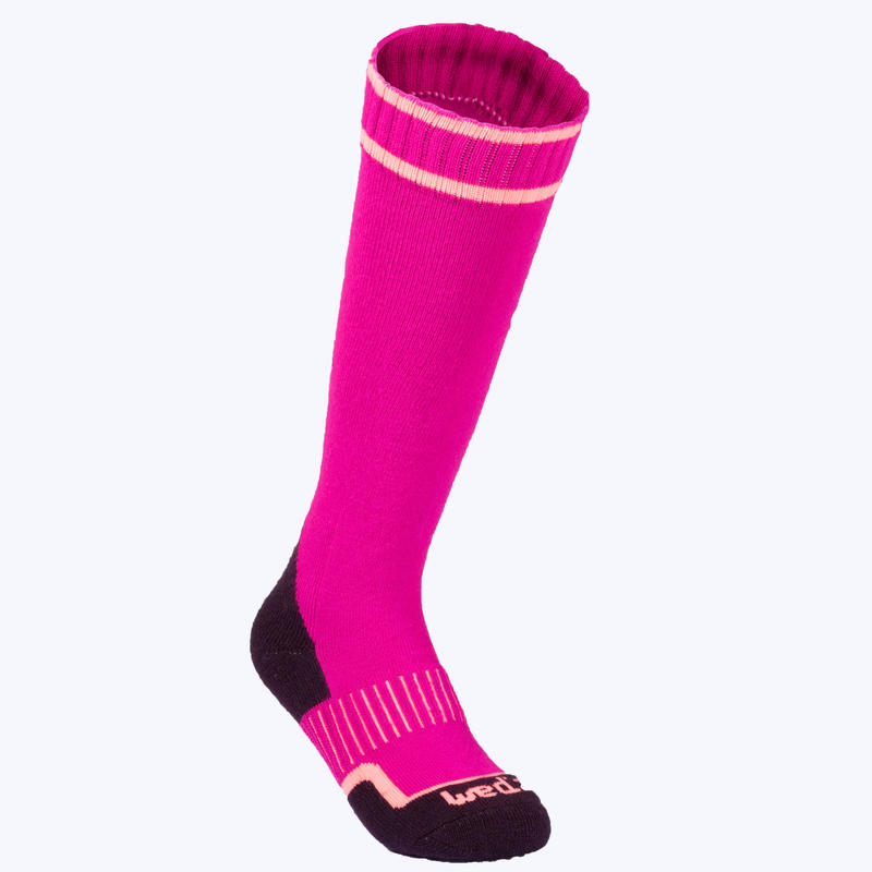 CALCETINES DE ESQUÍ NIÑOS 100 ROSA CALCETINES DE ESQUÍ NIÑOS 100 ROSA