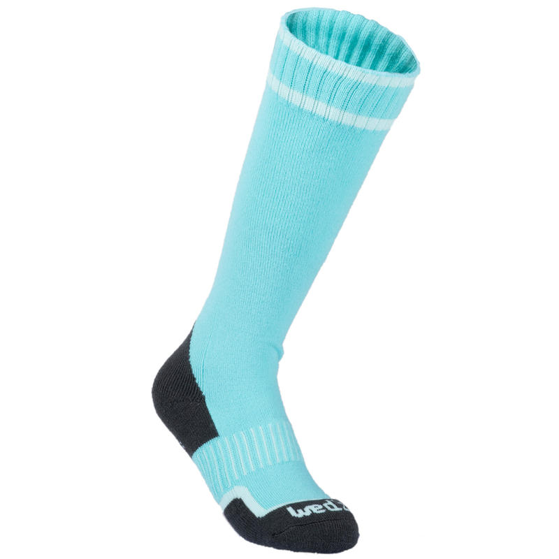 CHILDREN'S SKI SOCKS 100 TURQUOISE CHILDREN'S SKI SOCKS 100 TURQUOISE