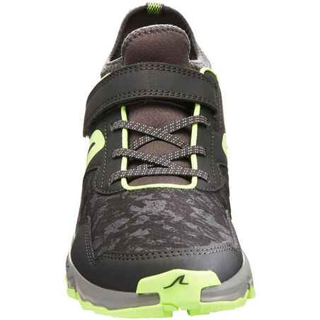 Nordic-Walking-Schuhe NW 580 Kinder grau/grün