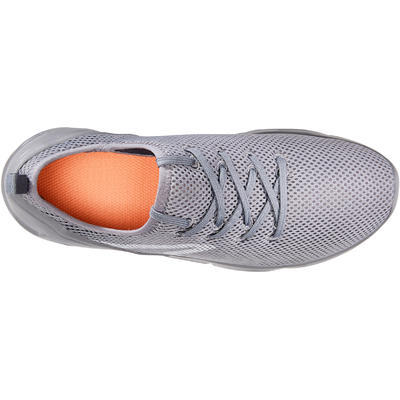 Chaussures marche sportive femme PW 100 gris foncé