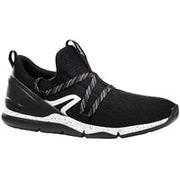 Walking shoes for Men Fitness PW 140-White/Black