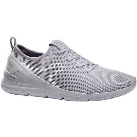 Tenis para Caminar para Hombre - PW 100 - Gris