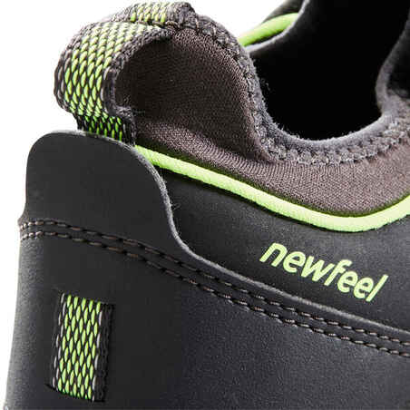 Nordic-Walking-Schuhe NW 580 Kinder grau/grün