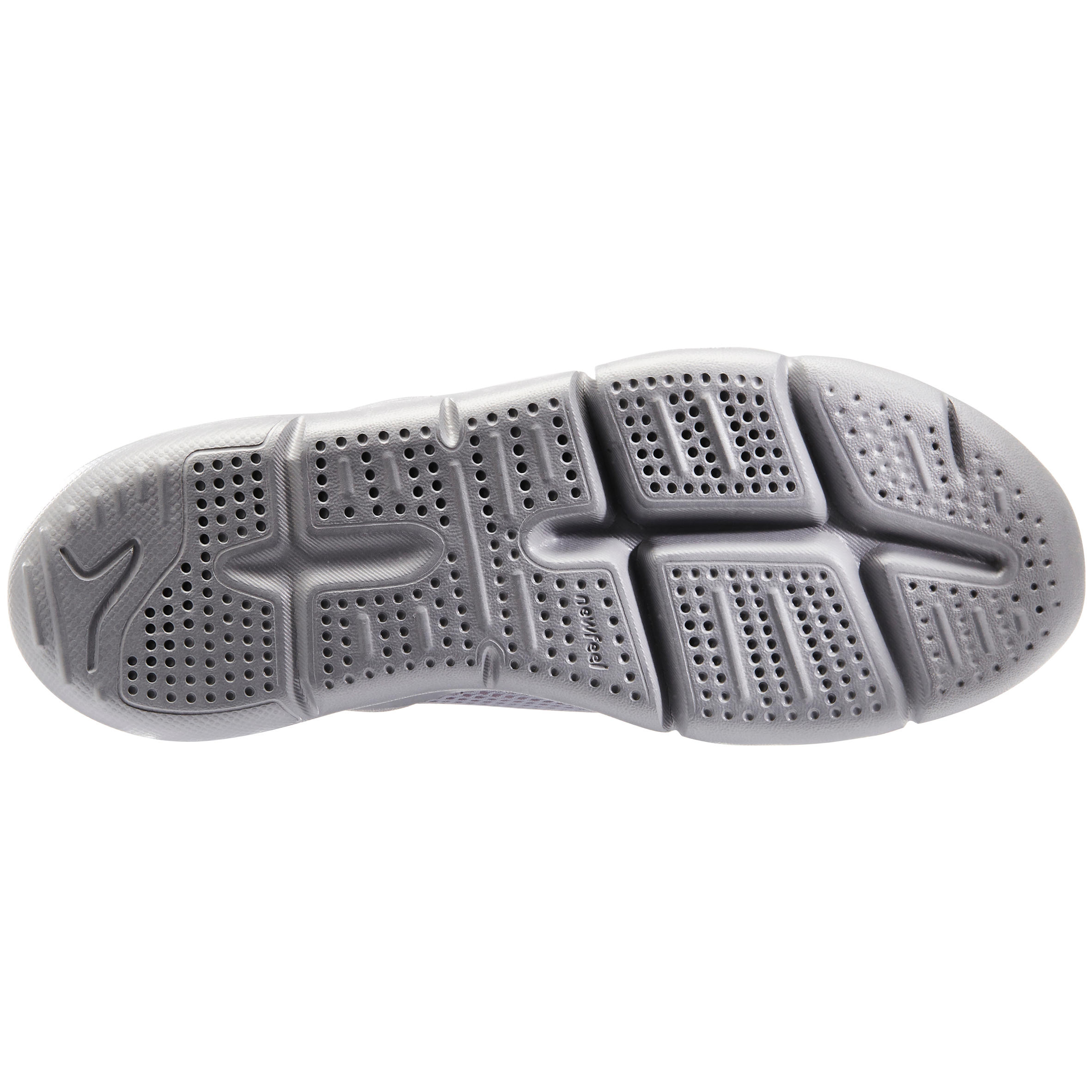 Women Walking Shoes Lightweight, Breathable, Flexible Sole PW 100 - Grey