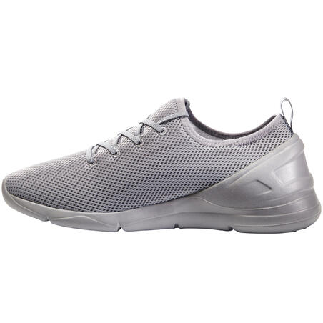 Chaussures marche urbaine homme PW 100 gris