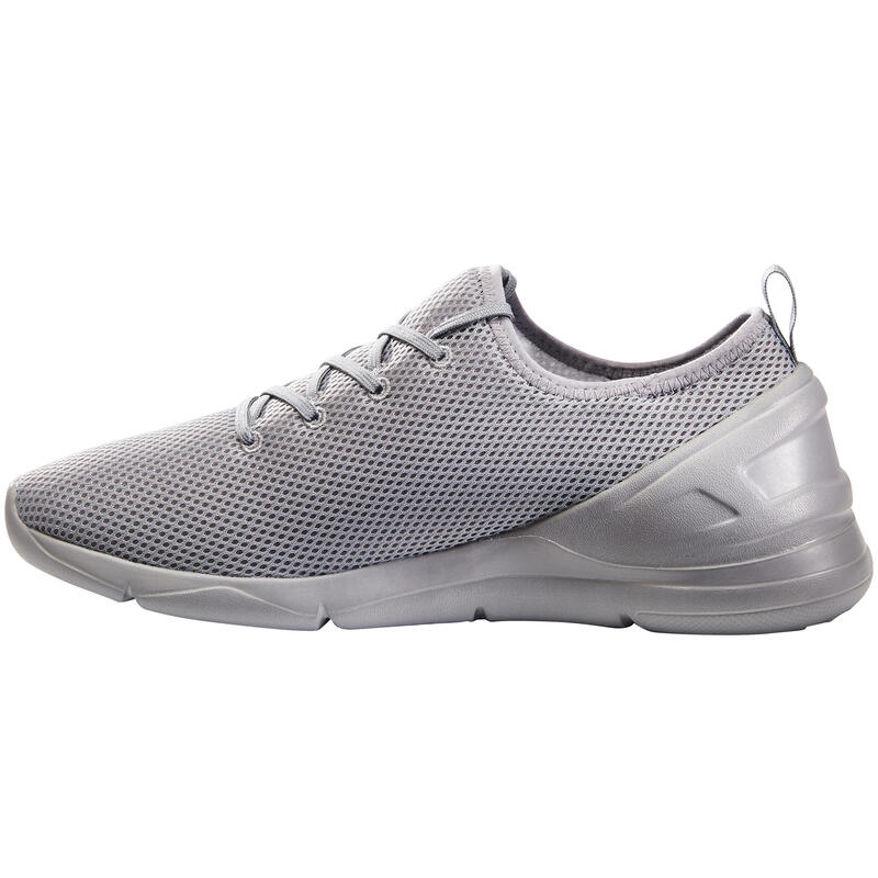 Men's Urban Walking Shoes PW 100 - grey - Decathlon