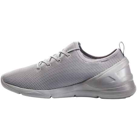 PW 100 men's fitness walking shoes - grey