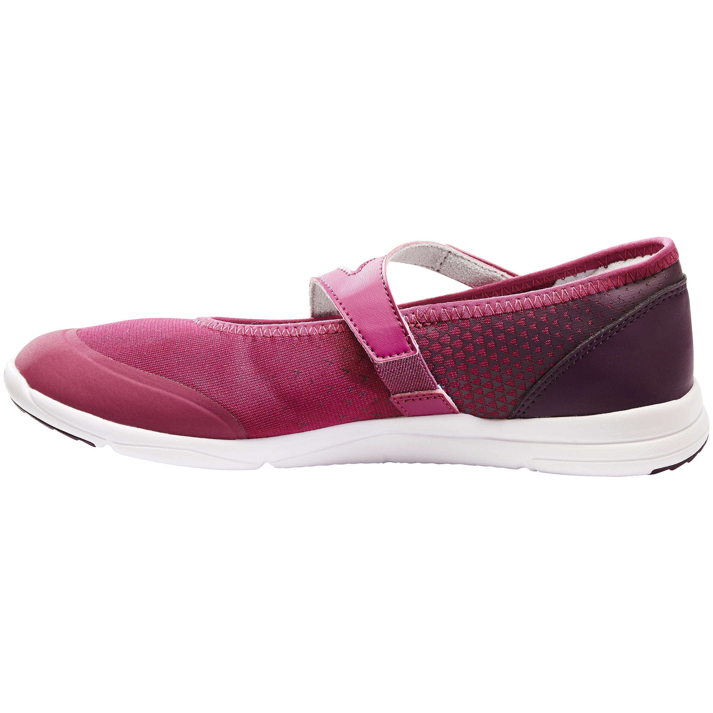 Ballerines marche sportive femme PW 160 Br easy violet Decathlon