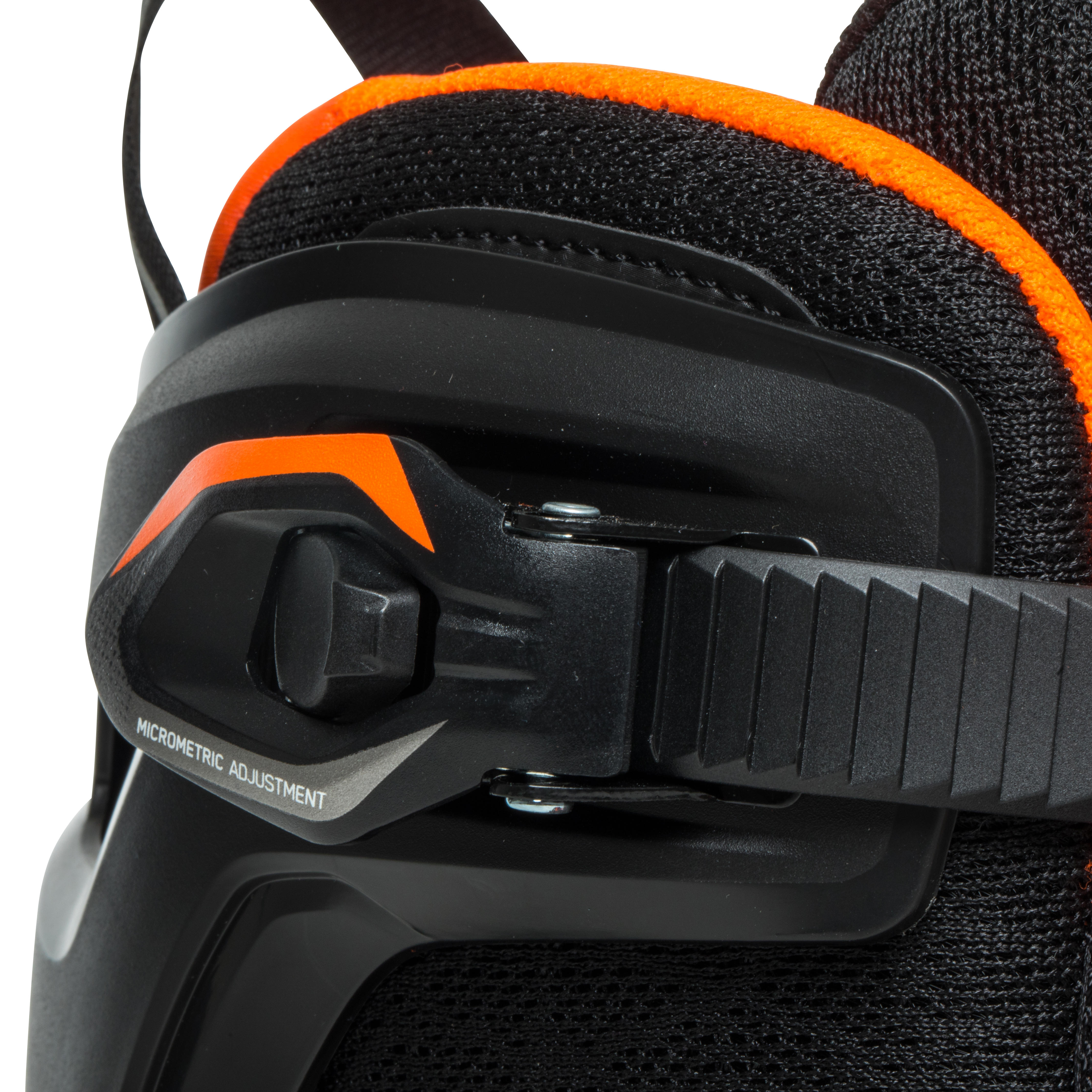 Ролики для фитнеса мужские светло-оранжевые FIT500 OXELO