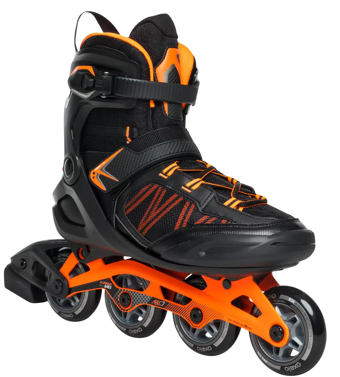 INLINESKATES FITNESS HERREN FIT500 ACID ORANGE