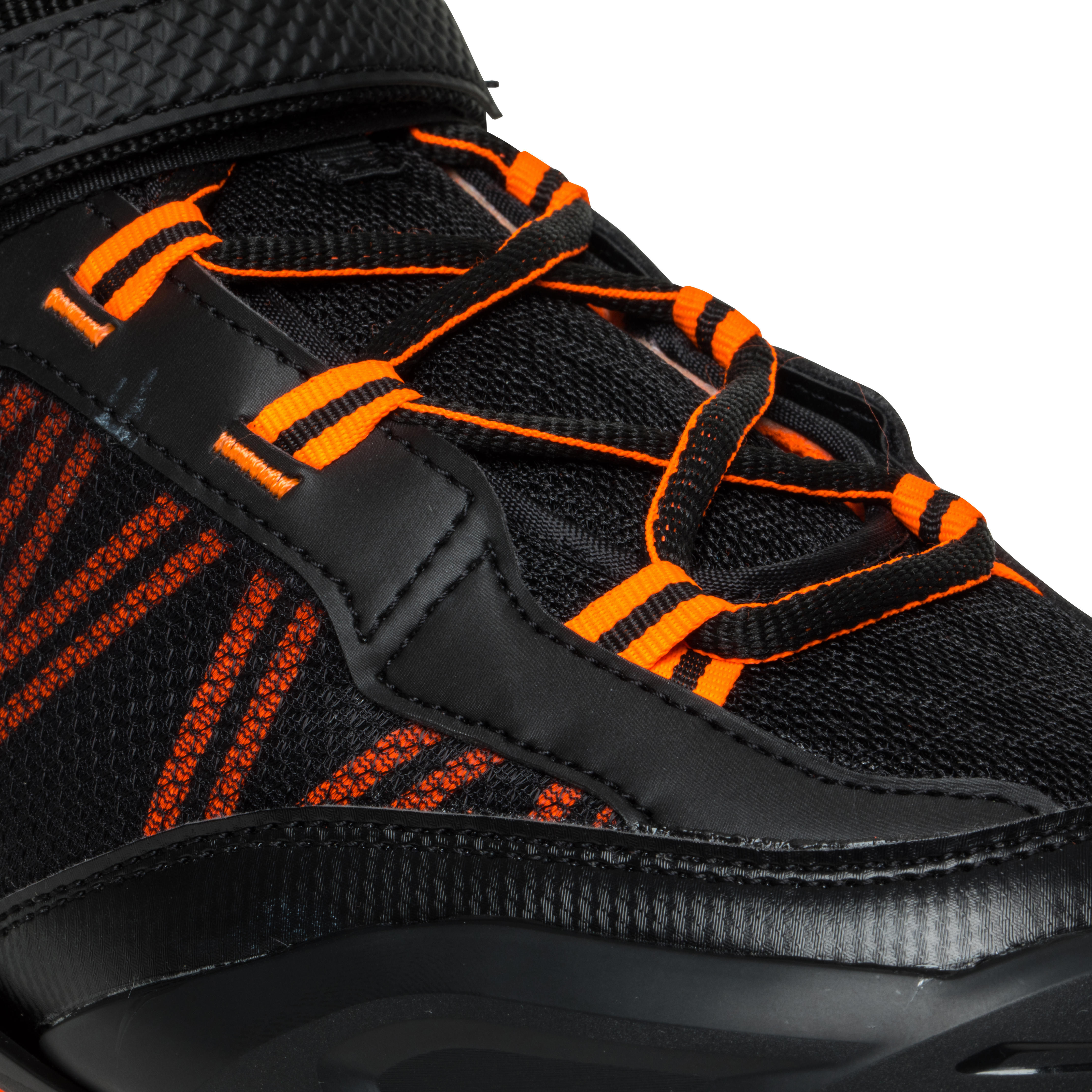 Ролики для фитнеса мужские светло-оранжевые FIT500 OXELO