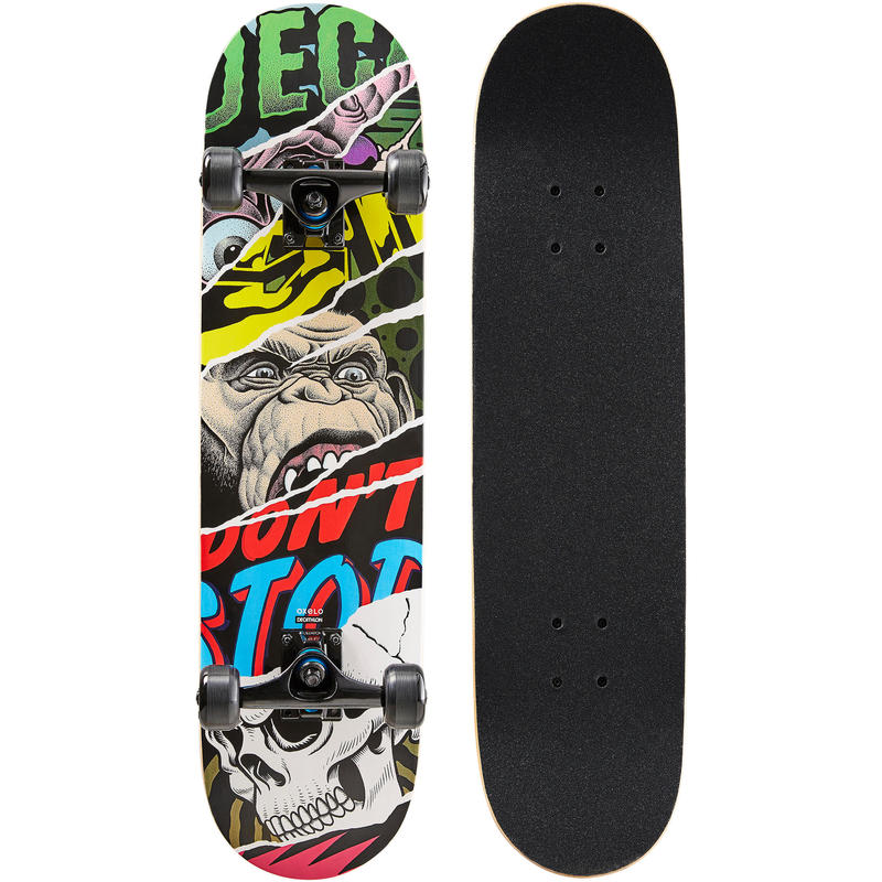 SKATE ENFANT MID500 MONKEY 8 A 12 ANS