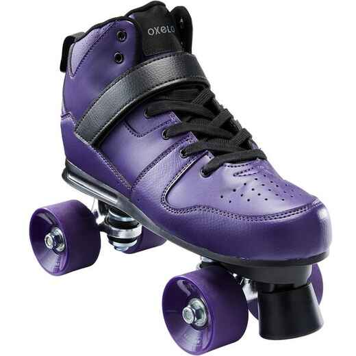 
      Adult Roller Skates Quad 100 - Purple
  