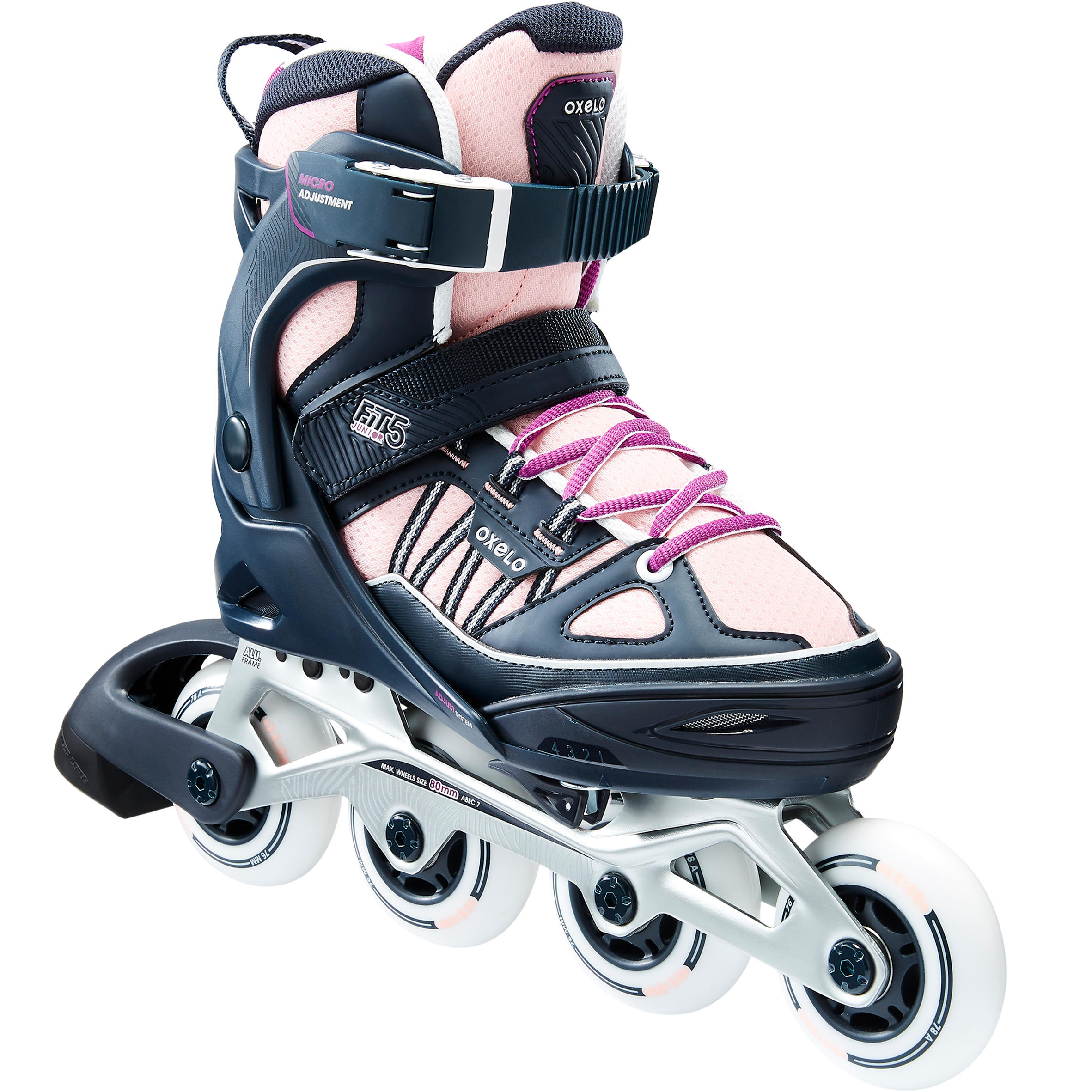 Inline Skates Inliner FIT 5 Kinder Oxelo DECATHLON