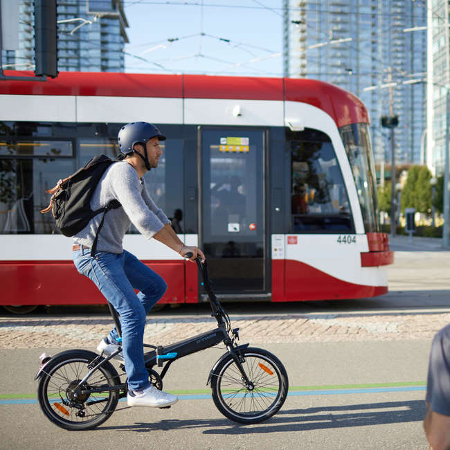 BICICLETĂ PLIABILĂ Ciclism - Bicicletă pliabilă TILT 500 E BTWIN - Biciclete