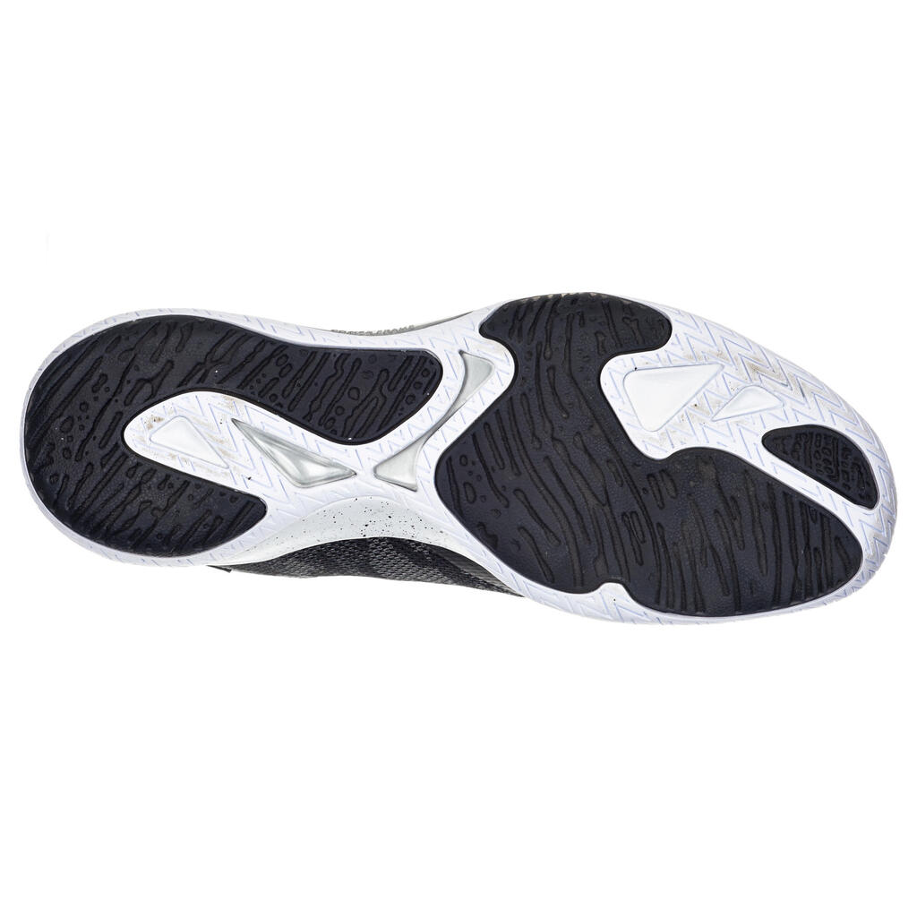 Basketballschuhe SC500 mid Herren/Damen grau/grün
