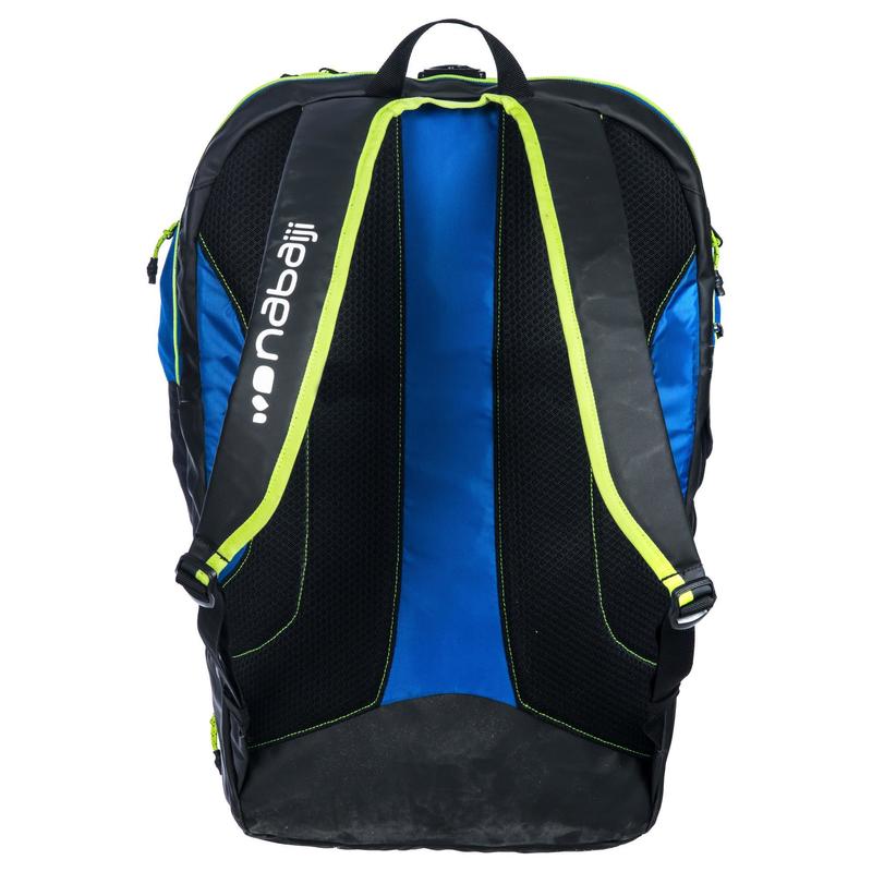 40-Litre Swim Backpack - Black Blue 