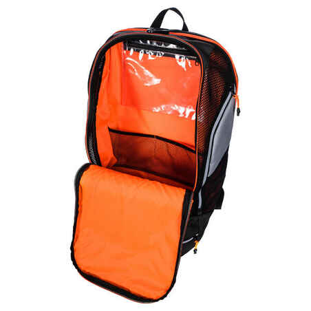 Swimming Backpack 900 40 L - Black Neon Orange