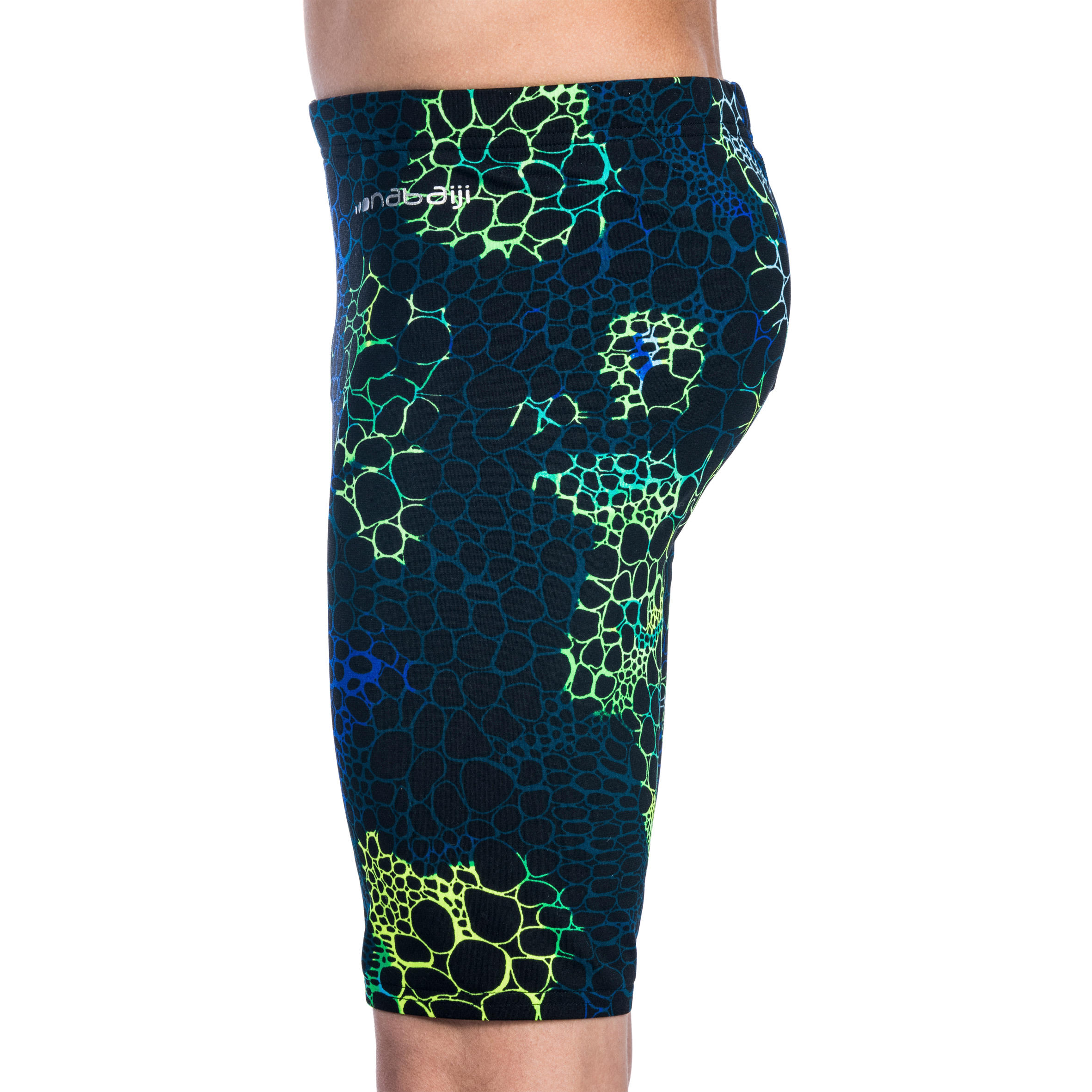 500 FIRST BOY’S SWIMMING JAMMER ALL LUA BLACK GREEN 4/6