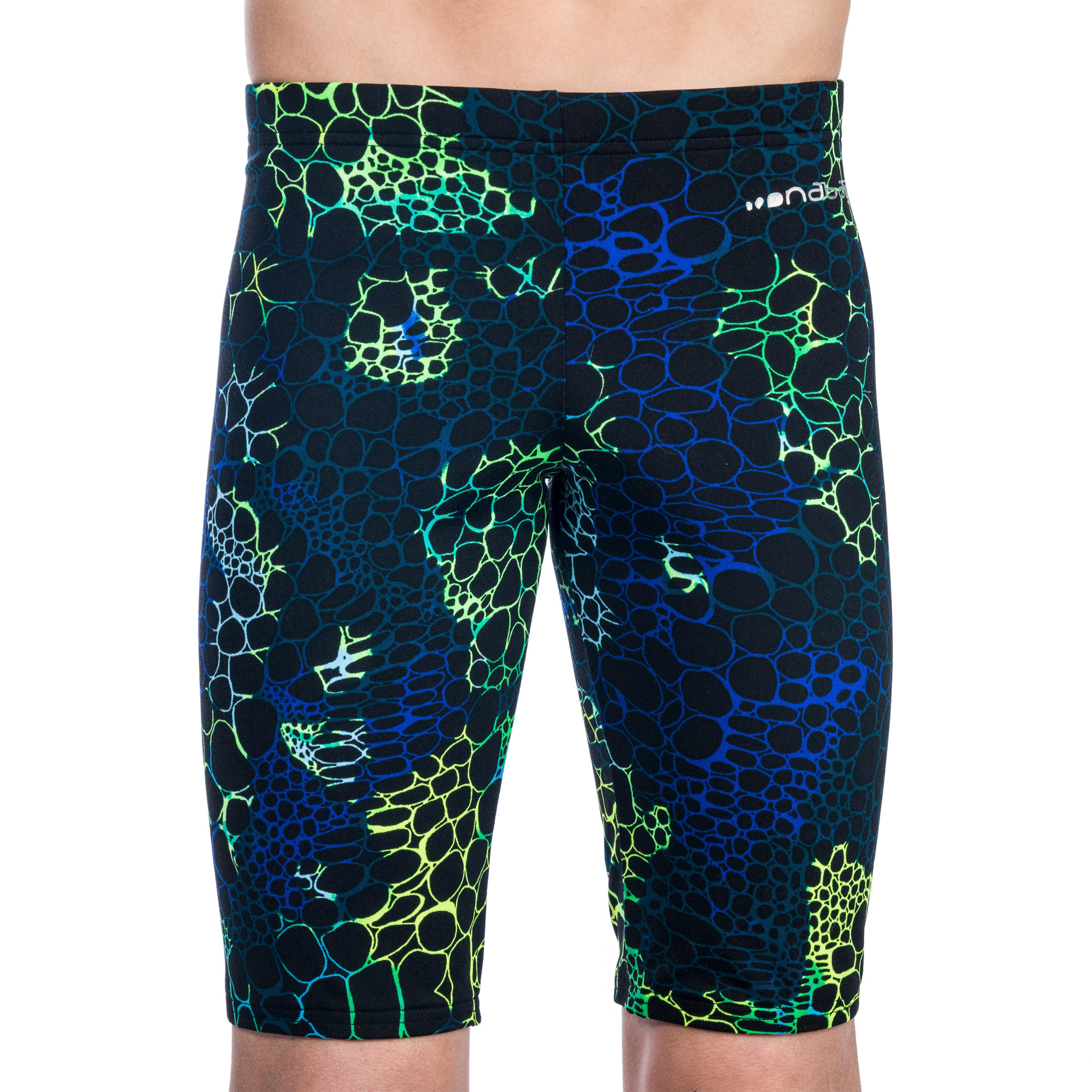500 FIRST BOY’S SWIMMING JAMMER ALL LUA BLACK GREEN 2/6