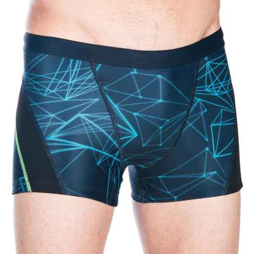 
      MEN'S STAB SWIM SHORTS-BLUE GREEN
  