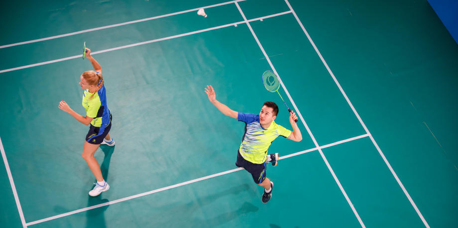 Badminton footwork Badminton footwork