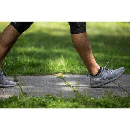 Men's Urban Walking Shoes PW 100 - grey