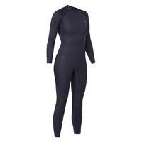 Tamnoplavo žensko odelo za surfovanje 100 (2/2 mm)