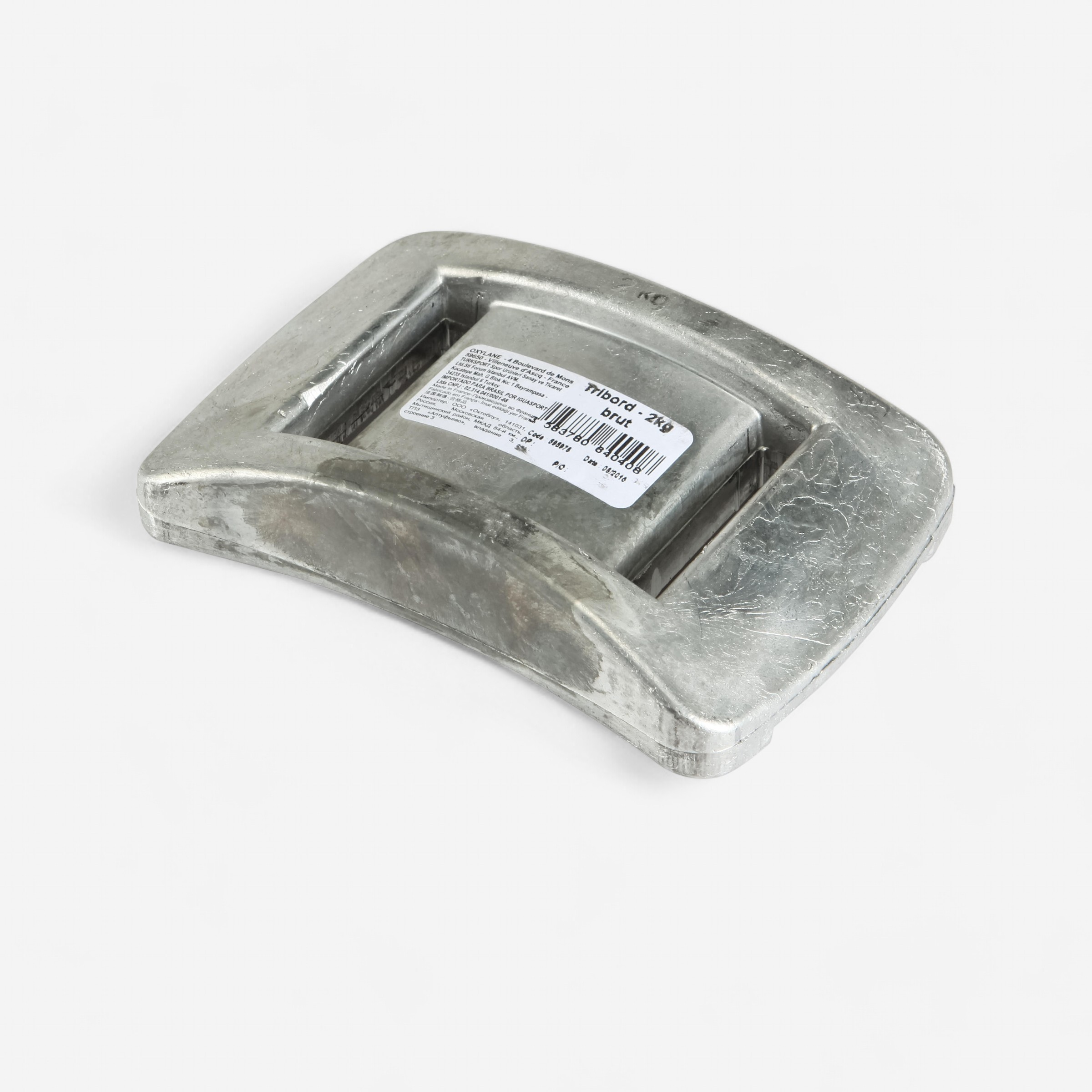 Plombs plongée brut 2kg pour plongée, chasse sous marine, apnée - Plongée - SUBEA- Clubs - Entreprises - Collectivités - Associations