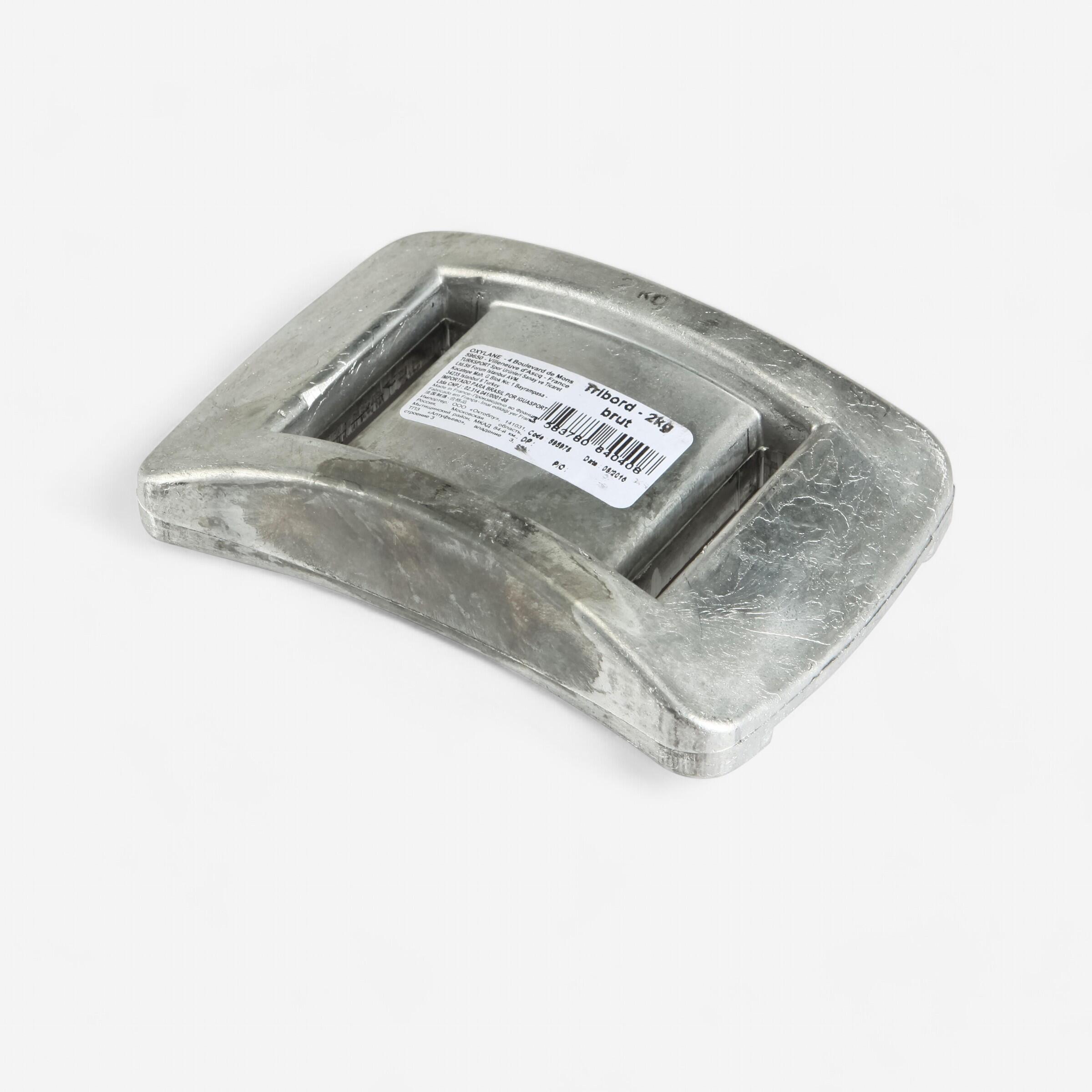 Subea - Plombs Plongée Brut 2kg Pour Plongée, Chasse Sous Marine, Apnée - Lest - Snorkeling Plongee Chasse Ss Apnee - - 2 Kg - Decathlon