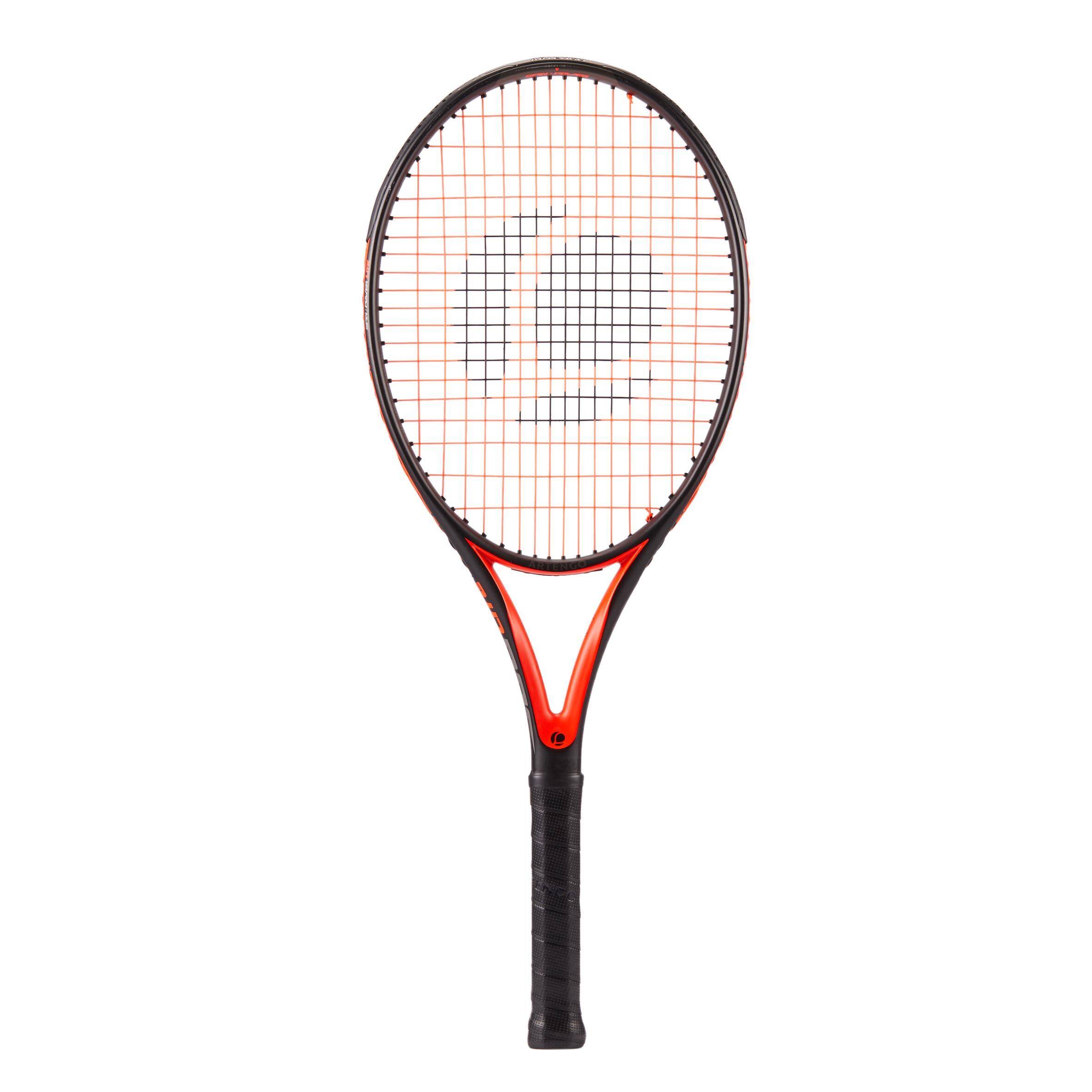 Adult Tennis Racket TR560 Lite - Black/Orange -  1