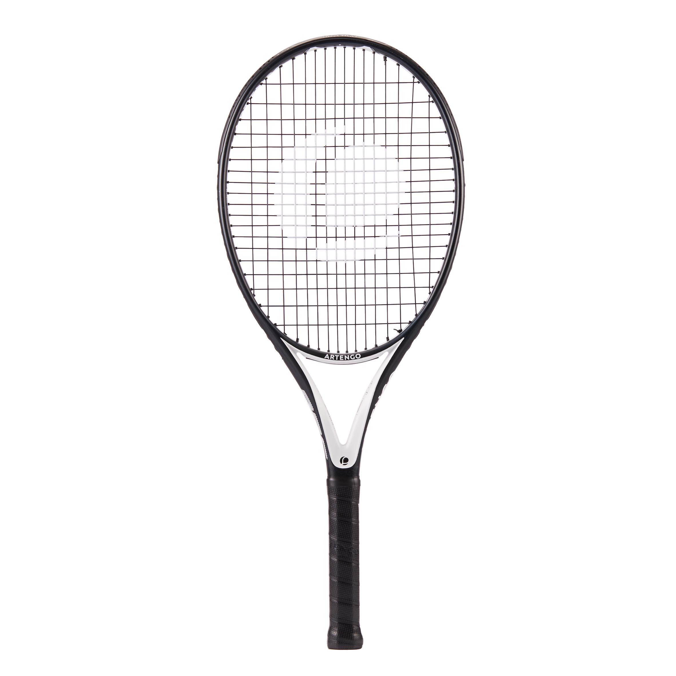 Rachetă Tenis TR500 Oversize Negru-Alb Adulţi ARTENGO